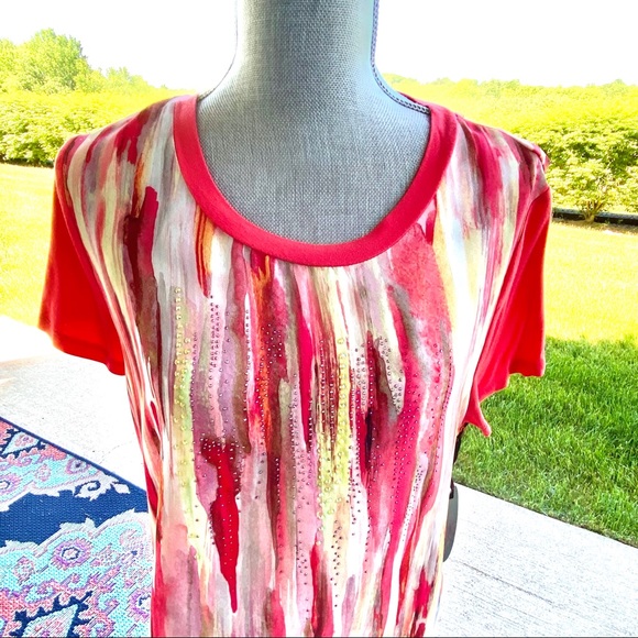 French Blue Top NWT - Picture 2 of 15